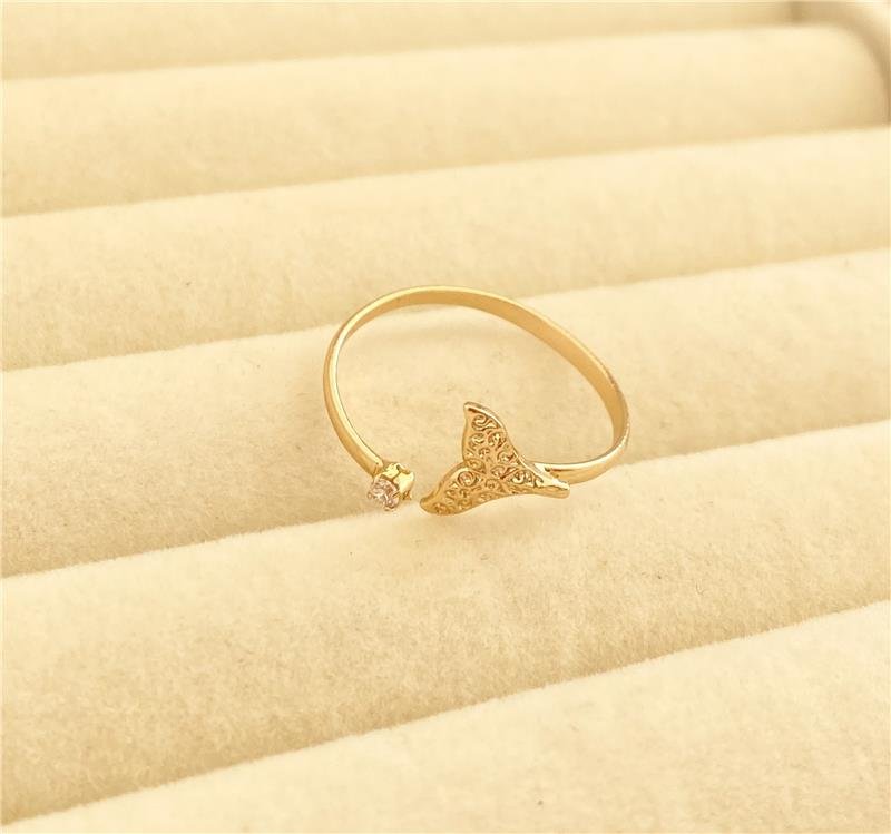 ANEL REGULÁVEL PONTO DE LUZ COM RABO DE SEREIA