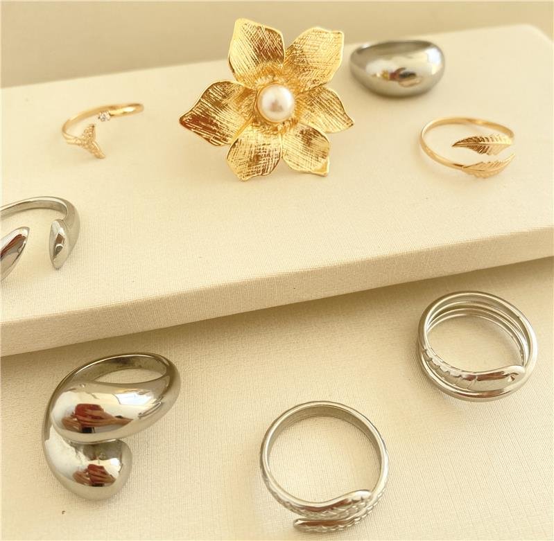 ANEL REGULÁVEL PONTO DE LUZ COM RABO DE SEREIA