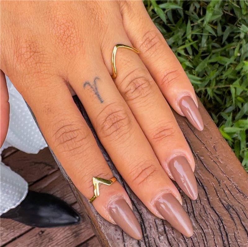 ANEL FALANGE REGULÁVEL V MINI BANHO OURO 18K