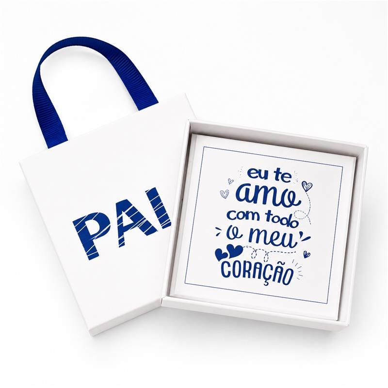  KIT COM 2 UNIDADES DE CAIXINHAS SACOLA PAI