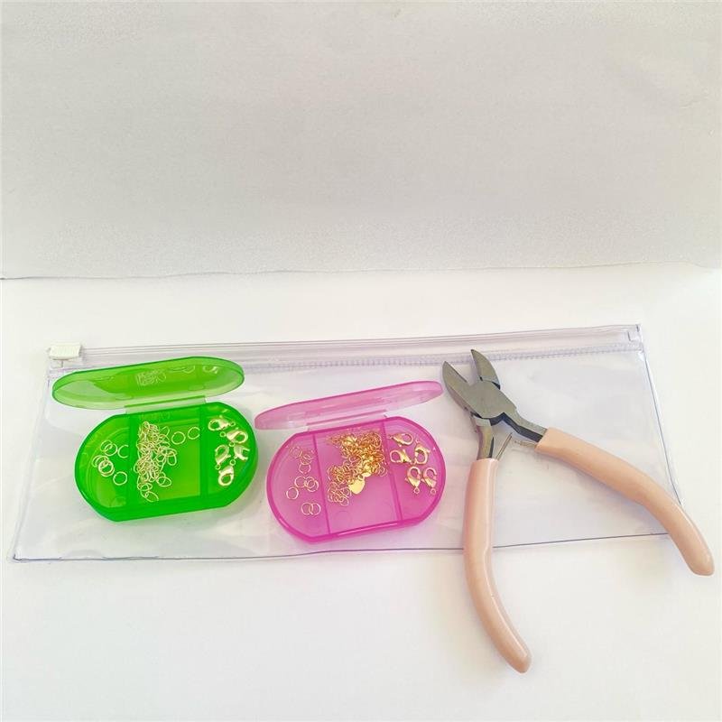 KIT MANUTENÇÃO ESSENCIAL PRATA E DOURADO + ALICATE