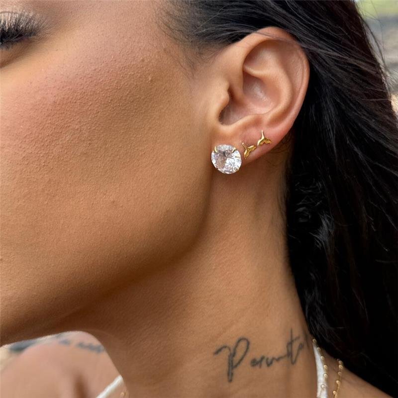 BRINCO SEREIA BANHO OURO 18K