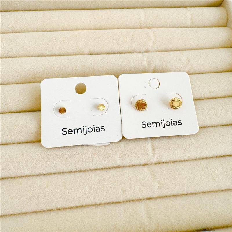 BRINCO FLOCO DE NEVE - PROTEÇÃO INFANTIL / 2º FURO - BANHO DE OURO 18K