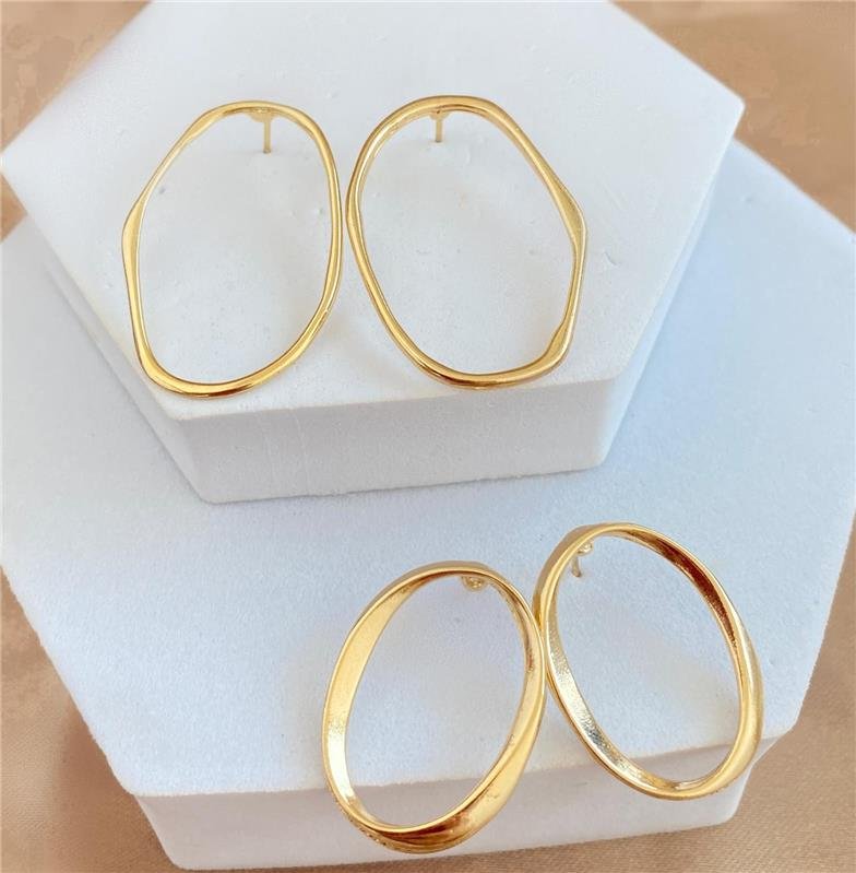 BRINCO SEXTAVADA BANHO OURO 18K