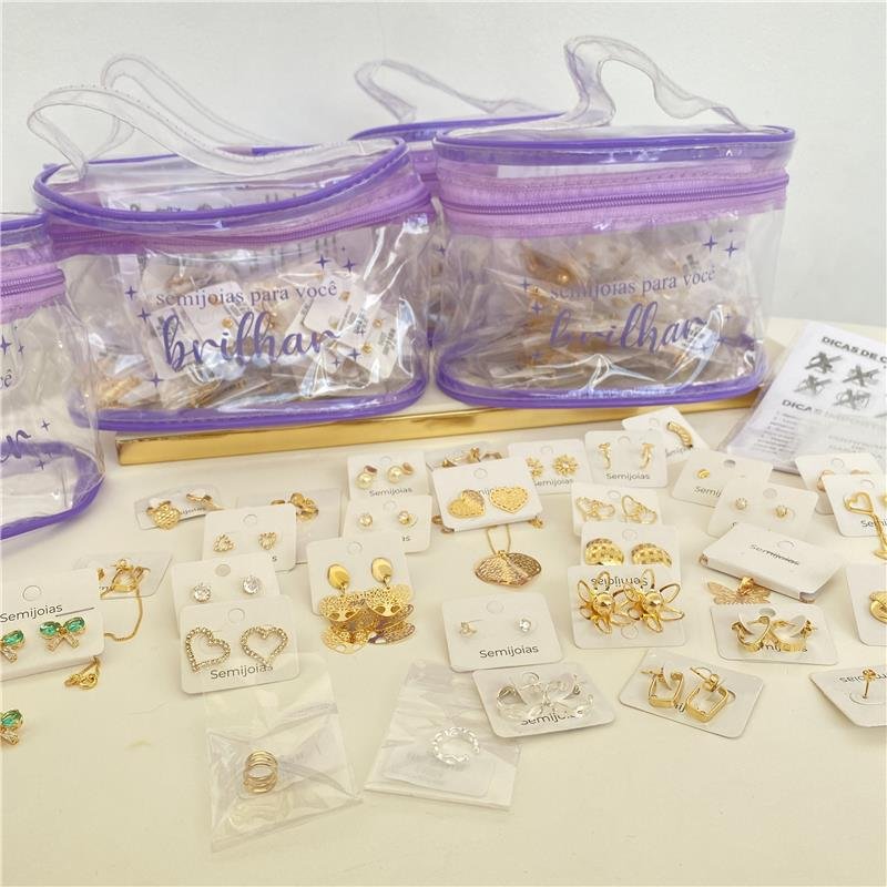 KIT INDEPENDÊNCIA PRONTO 31 SEMIJOIAS + FRETE GRATIS 