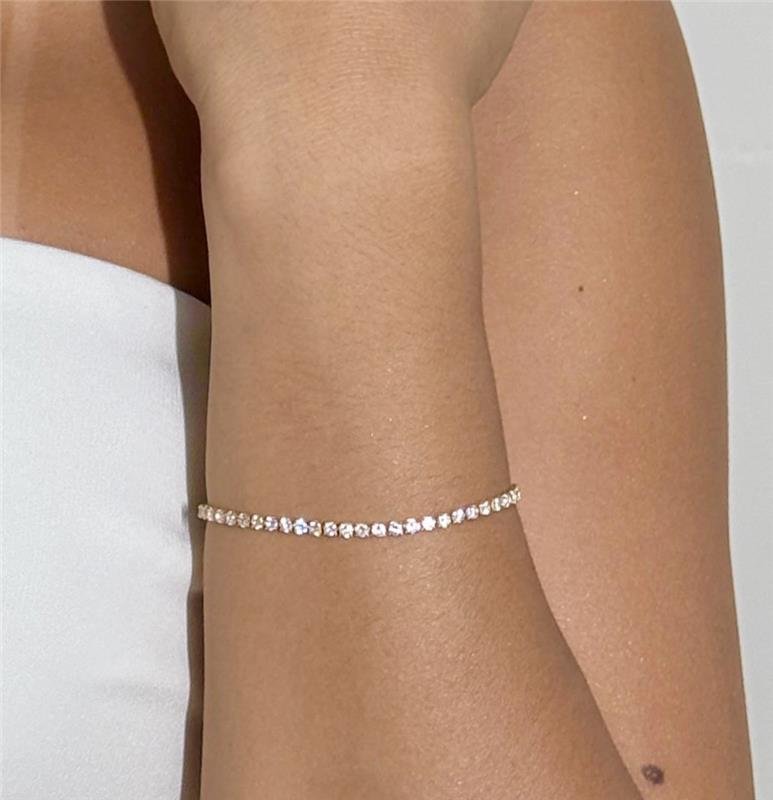 PULSEIRA RIVIERA BANHO OURO 18K