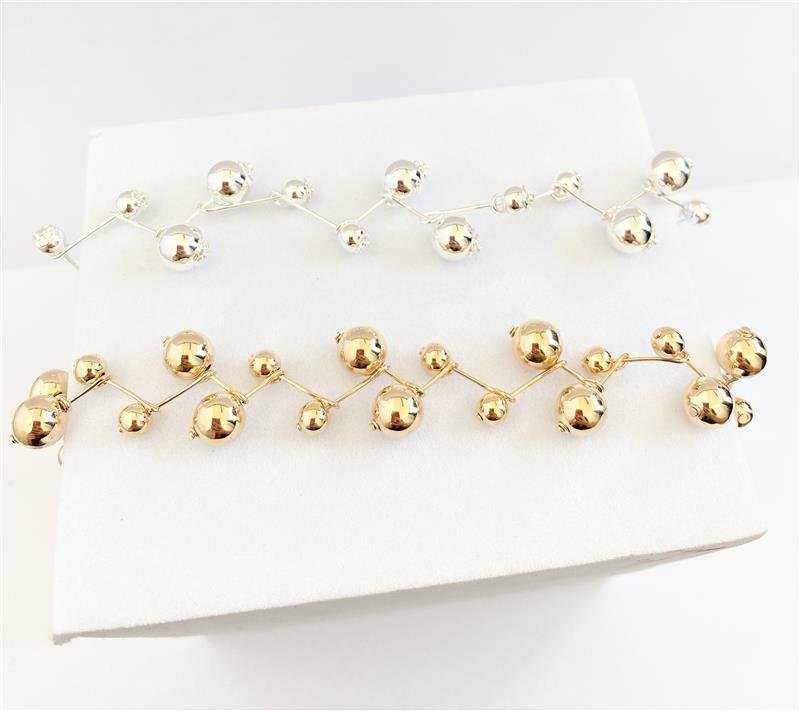 PULSEIRA DESIGN DNA BANHO OURO 18K 